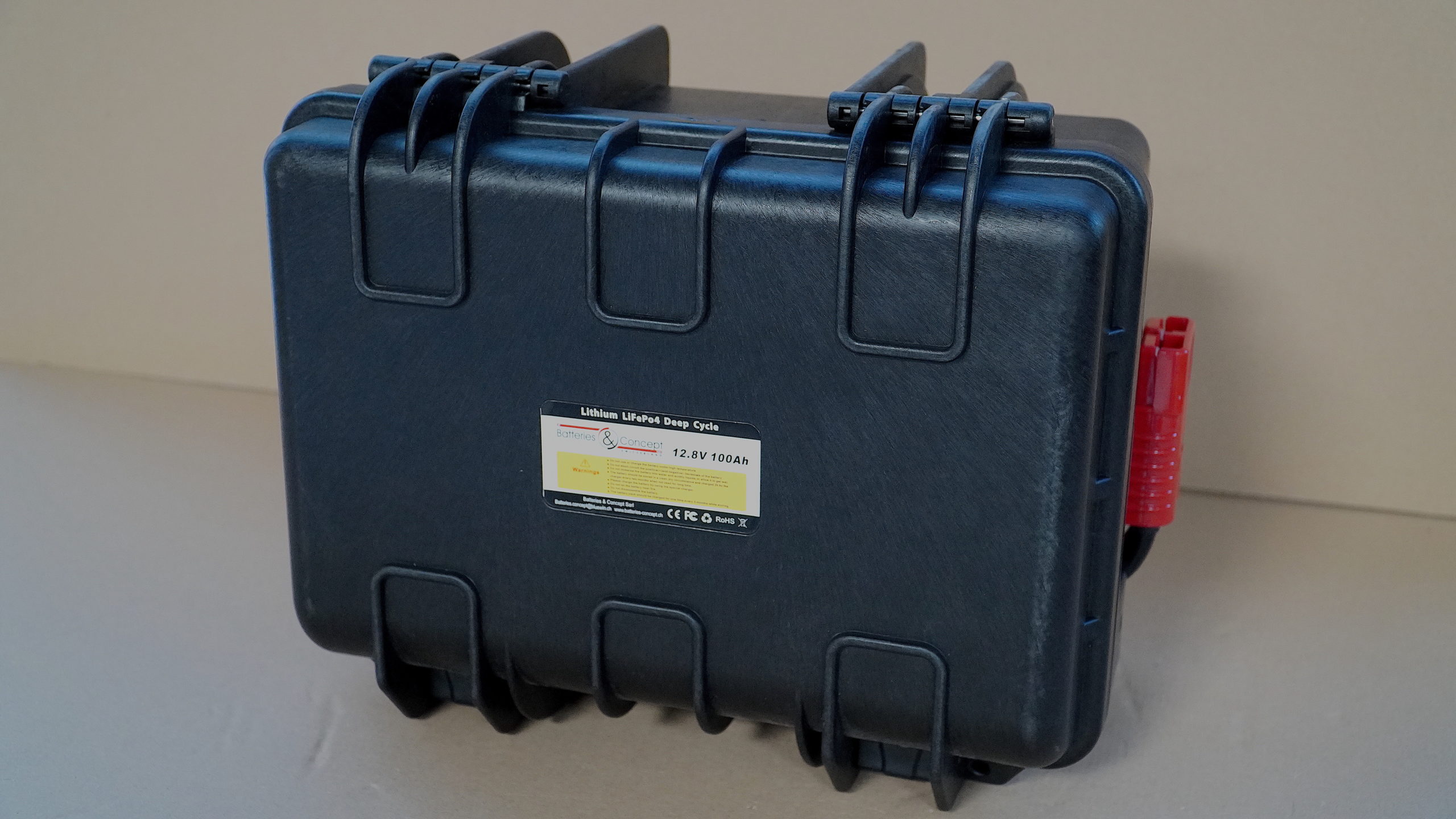 Batteries Lithium-Ion (LiFePO4) Pour Bateau Type Valise - 12V100Ah
